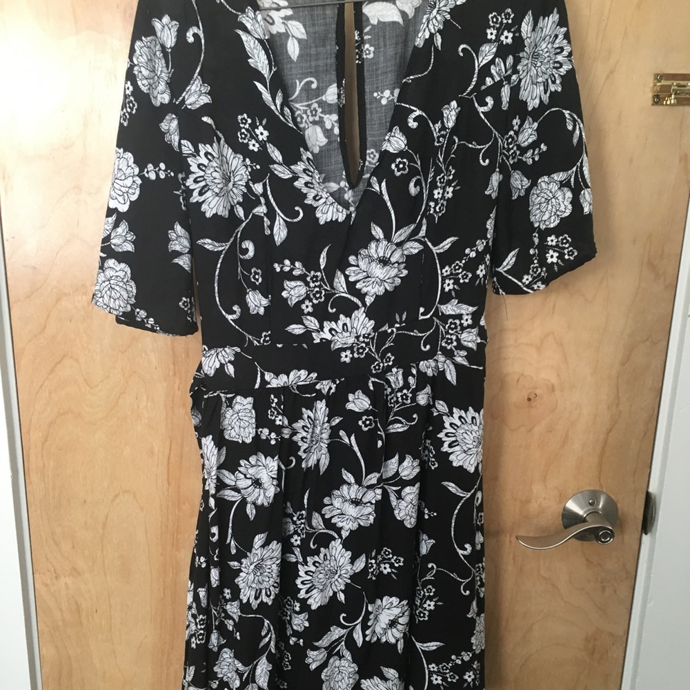 Floral Skater Dress